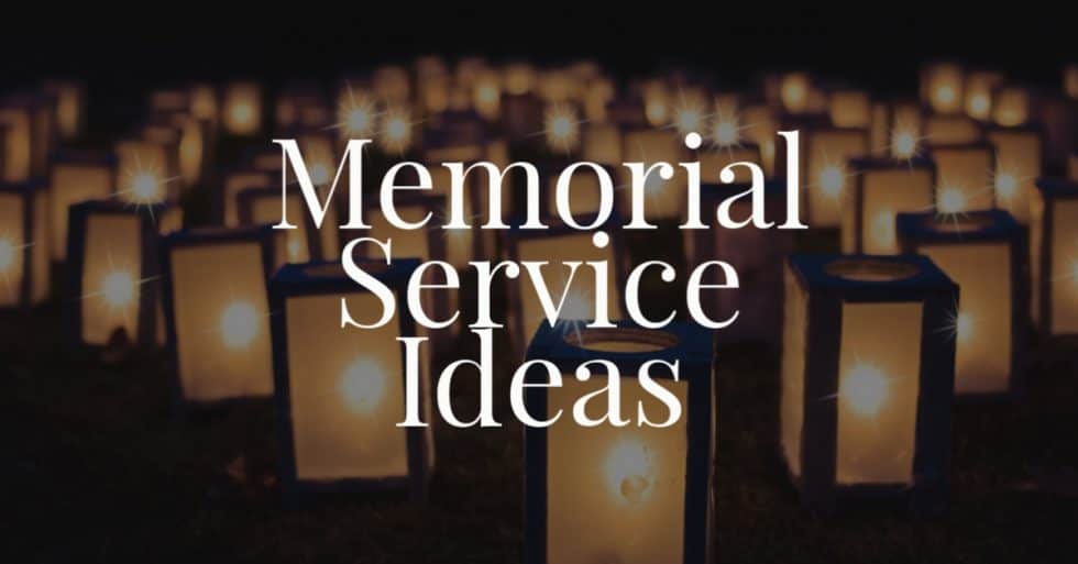 What To Call A Memorial Service