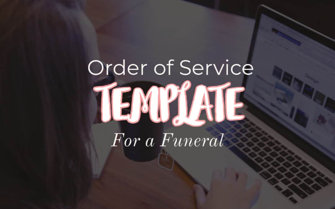 Order of Service Template for a Funeral