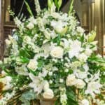 pictures of funeral flowers arrangements