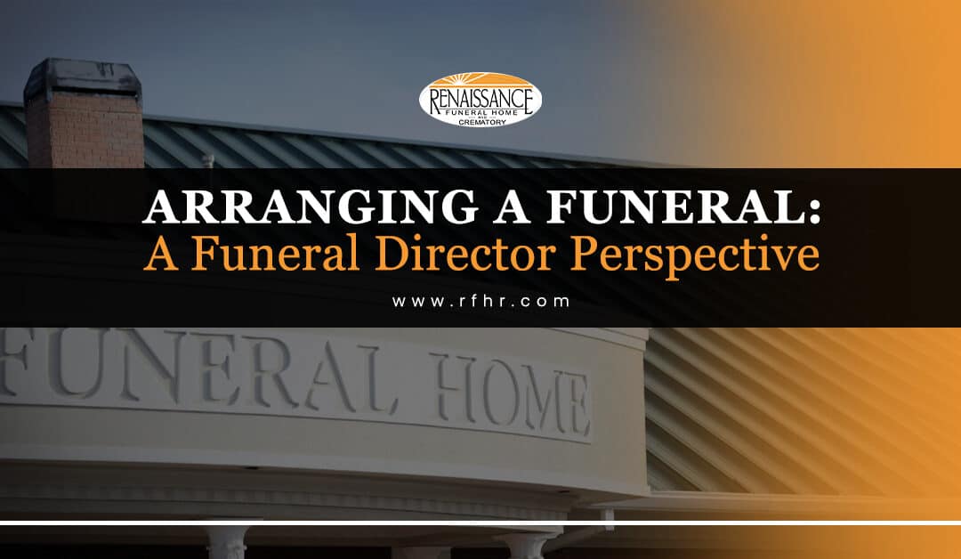 arranging a funeral
