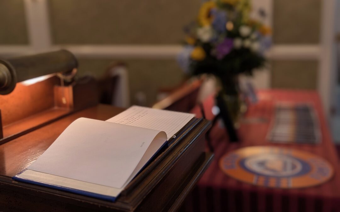 Chapel looking out